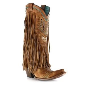 Corral Fringe boots size 8